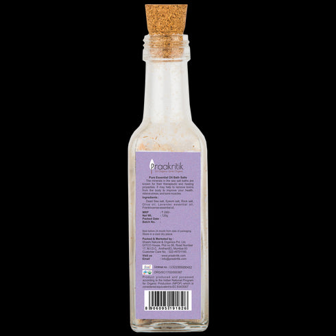 Praakritik Soothing Lavender & Frankincense Bath Salt