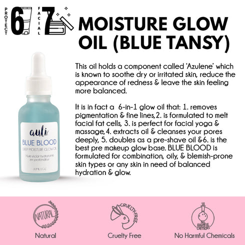 Auli Blue Blood Moistureglow Oil | Blue Tansy 30 ml