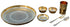 Pure Brass Thali Set 7 Pcs 0.55kg