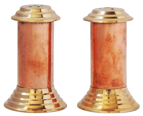 Brass and Copper Namak Dani and Mirch Dani 0.06kg