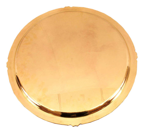 Brass Thali Embose 0.52kg