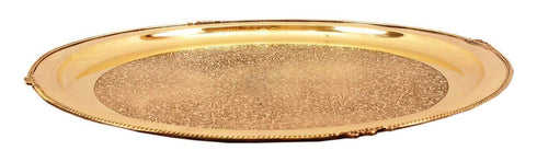 Brass Thali Embose 0.52kg