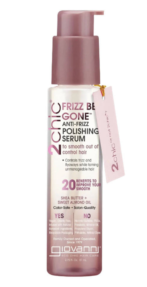 Giovanni Organic 2Chic Frizz Be Gone AntiFrizz Polishing Hair Serum 80ml