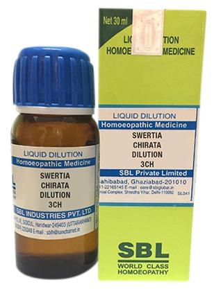 SBL Swertia Chirata Dilution 3 CH
