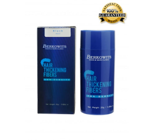 Berkowits Hair Thickening Fibers Black 25g Powder
