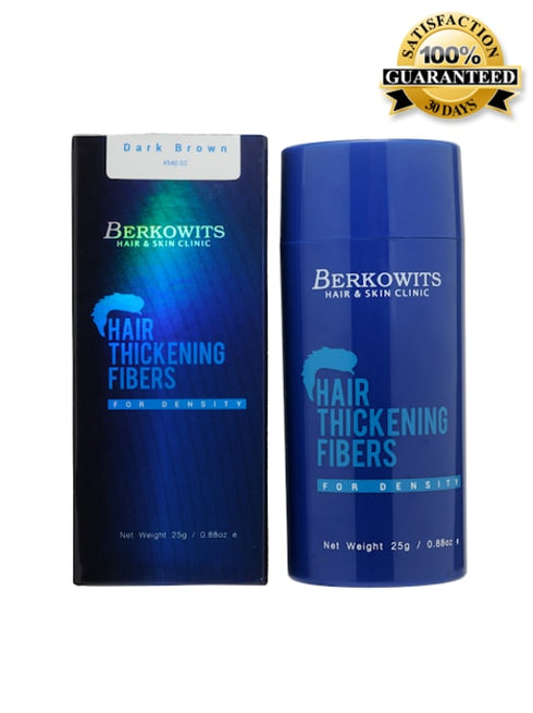 Berkowits Hair Thickening Fibers Dark Brown 25g Powder
