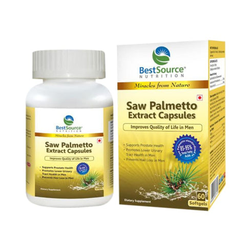 Best Source Nutrition Saw Palmetto Extract 60 Caps