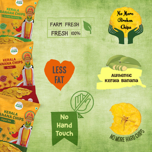 Beyond Snack Kerala Banana Chips 4 Flavours