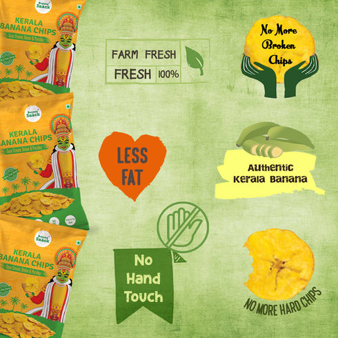 Beyond Snack Kerala Banana Chips Sour Cream Onion & Parsley