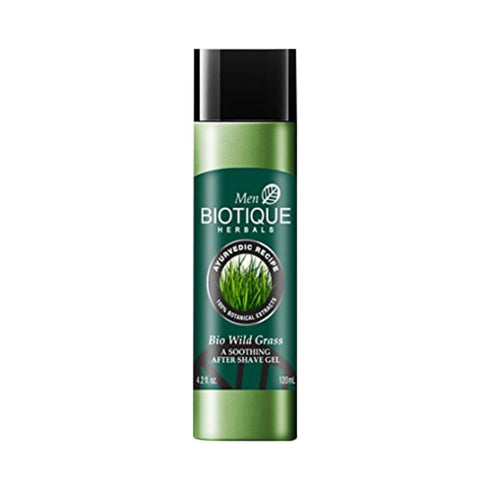 Biotique Bio Wild Grass A Soothing After Shave Gel,bottle of 120 ml Gel X 2