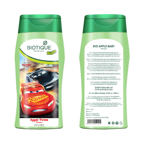 Biotique Disney Pixar Cars Apple Twist Shampoo 190 ml