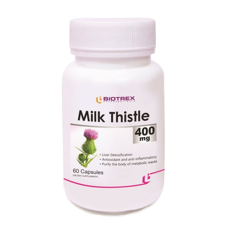Biotrex Milk Thistle 400mg Capsule | 60 capsules