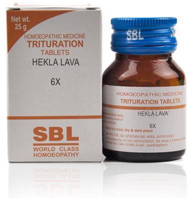 SBL Hekla Lava Trituration Tablet 6X