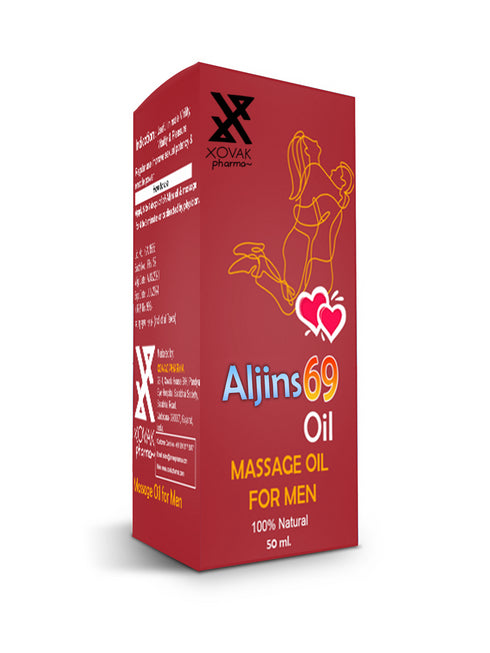 Xovak Pharma Aljins 69 Massage Oil for Men - 50ml