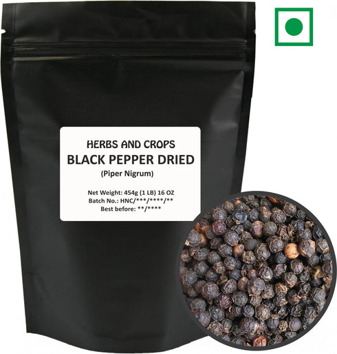 Herbs And Corps Black Pepper Dried 454