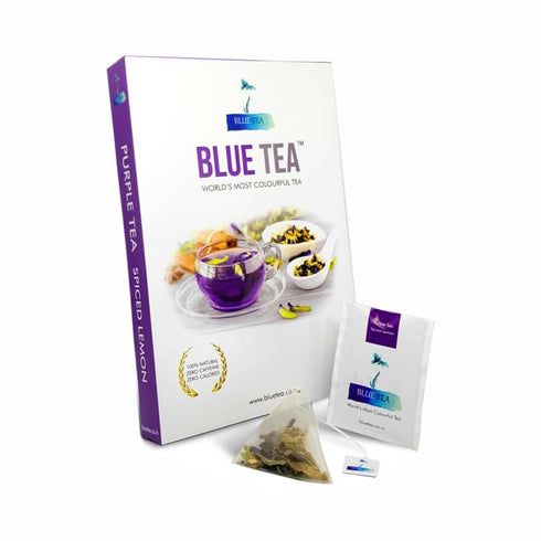 Blue Tea Purple Tea Spiced Lemon box of 12 tea bags