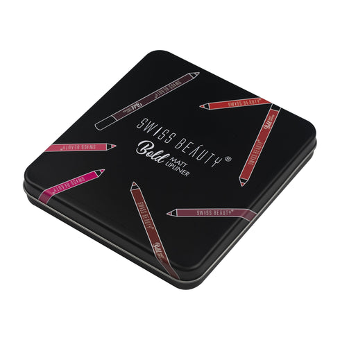 Swiss Beauty Bold Matte Lipliner Pack Of 12 Pcs 19.2g