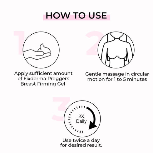 Fixderma Skincare Preggers Breast Gel