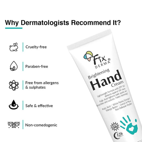 Fixderma Skincare Brightening Hand Cream