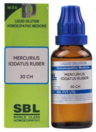 SBL Mercurius Iodatus Ruber Dilution 30 CH