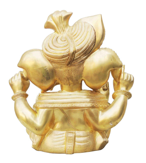 Brass Ganesh Ji Statue 20.285kg
