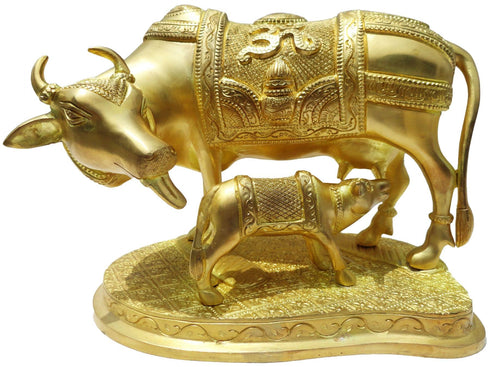 Brass Gaye Bachdha SF Statue 5.5kg