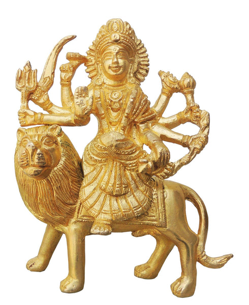 Brass Durga Ji Goddess Statue 1kg