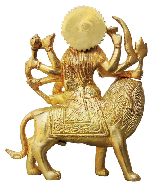 Brass Durga Ji Goddess Statue 1kg