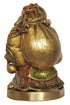 Brass Laughing Buddha God Idol Statue 7.4kg
