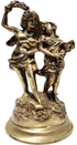 Brass Lady Stute Statue 4.24kg