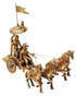 Brass Arjun Rath Statue 1.98kg