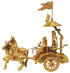 Brass Arjun Rath Statue 1.32kg