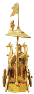 Brass Arjun Rath Statue 1.32kg