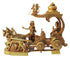 Brass Arjun Rath Statue 10.88kg