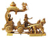 Brass Arjun Rath Statue 10.88kg