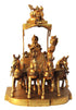 Brass Arjun Rath Statue 10.88kg