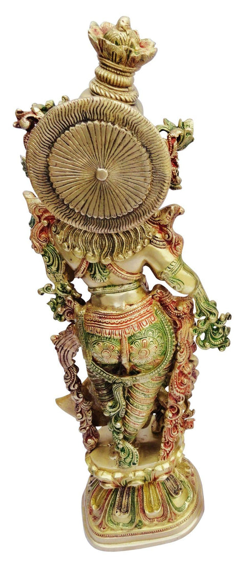 Brass Radha God Idol Statue 15.5kg