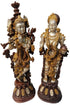 Brass Radha Krishan Pair Statue 16.442kg