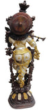 Brass Krishna God Idol Statue 15.4kg