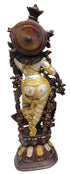 Brass Radha God Goddess Statue 15.27kg