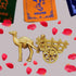 Brass Camel Cart Without Roof Statue 0.27kg