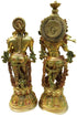 Brass Krishan and Radha Pair God Statue 16.3kg