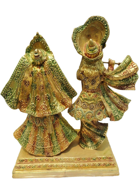 Brass Radha Krishan Pair 15.846kg