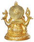 Brass Ganesh Ji God Idol Statue 2.285kg