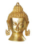 Brass Buddha Head Statue 1.065kg