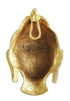 Brass Buddha Face Statue 0.3kg