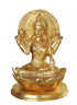 Brass Laxmi Ji Goddess Idol Statue 3.795kg