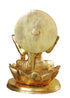 Brass Laxmi Ji Goddess Idol Statue 3.795kg