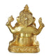 Brass Ganesh Ji God Idol Statue 1.825kg