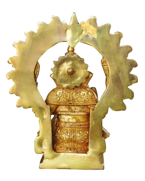 Brass Ganesh Ji God Idol Statue 1.655kg